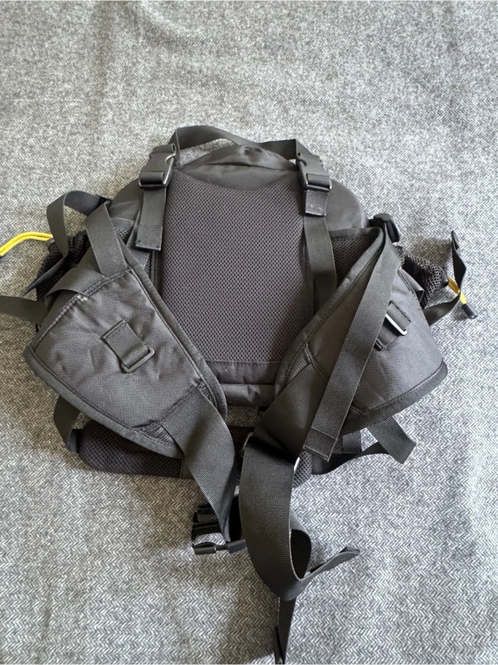 Black and Yellow Men's Backpack